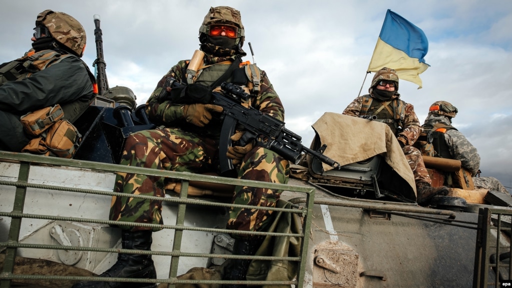 Украинские военнослужащие, иллюстративное фото