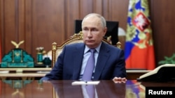 Vladimir Putin, Moskva, april 2024.