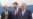 اسحاق دار، وزیر خارجه پاکستان در کنار جی دی ونس، معاون رئیس جمهور امریکا و عاصم منیر، فرمانده ارتش پاکستان در جریان دور نخست مذاکرات واشنگتن و تهران