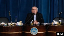 محمدجواد ظریف، وزیر امور خارجه ایران در دانشگاه تهران
