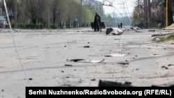 Сєвєродонецьк після обстрілу російськими військами, 18 квітня 2022 року