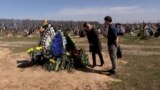 'They Waved Goodbye To Us': Ukrainian Woman Recalls How Russian Soldiers Killed Her Son screen grab