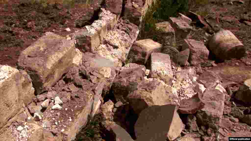 Nagorno Karabakh - Damages in Martakert region caused by shelling by Azeri armed forces, April 26, 2016