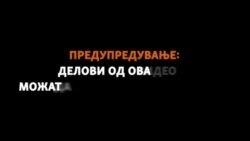 Русинки со перформанс во Белград за злосторствата во Буча