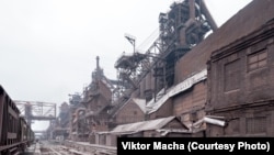 Fabrika e hekurit dhe çelikut Azovstal në Mariupol të Ukrainës. 