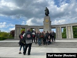 "Ночные волки" в Берлине. 8 мая 2022 года