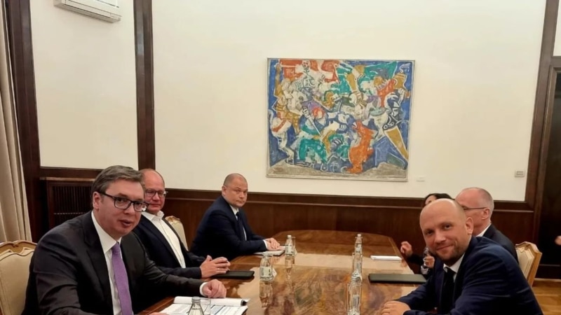 Германскиот пратеник за Западен Балкан на средба со Вучиќ