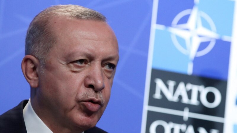 Турэцкі прэзыдэнт Эрдаган выключыў уступленьне Швэцыі і Фінляндыі ў NATO