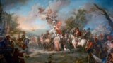 "Аллегория победы Екатерины II над турками и татарами". Стефано Торелли, 1772