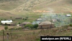 Armenia - A view of the village of Tigranashen claimed by Azerbaijan.