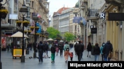 Knez Mihailova ulica u Beogradu, arhivska fotografija iz 2022. godine