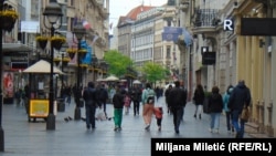 Knez Mihailova, Beograd, april 2022.