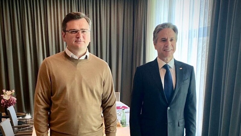 Šef diplomatije Ukrajine sa   Blinkenom u Berlinu