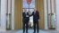 Turkish President Recep Tayyip Erdogan greets his Kazakh counterpart, Qasym-Zhomart Toqaev, in Ankara on May 10. 