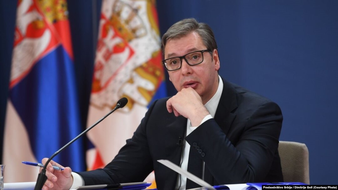 Predsednik Srbije Aleksandar Vučić, maj 2022, Beograd