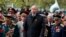 Орус президенти Владимир Путин согуштун ардагерлери менен. 9-май, 2022-жыл.