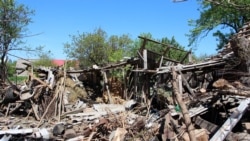 Все, що залишилося від дому після російського удару. Комишуваха, Запорізька область
