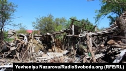 Селище Комишуваха на Запоріжжі після обстрілів російськими військовими, 11 травня 2022 року