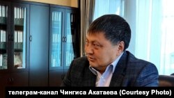 Чингис Акатаев на встречи с Татьяной Соломатиной