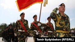Кыргыз аскерлери.