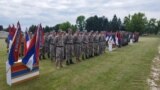 Predstavnici Oružanih snaga BiH na obilježavanju Dana Vojske RS i Trećeg pješadijskog (RS) puka u kasarni Kozara, Banja Luka, 12. maj 2025.