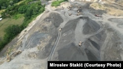Površinski kop, rudnik Bukova Kosa kod Prijedora, jul 2026.