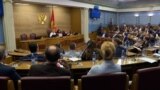 The Parliament of Montenegro, session, screen shot