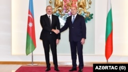 İlham Əliyev və Rumen Radev