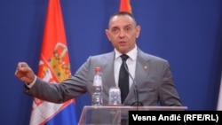 Direktor Bezbednosno informativne agencije (BIA) Aleksandar Vulin, 6. oktobar 2022.