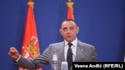 Șeful serviciilor secrete sârbe, Aleksandar Vulin