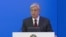 Түркістан облысына сапары кезінде сөйлеп тұрған президент Қасым-Жомарт Тоқаев. 2022 жыл.