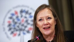 Нина Суомалайнен, ръководител на мисията за оценка на изборите към Службата за демократични институции и права на човека (СДИПЧ)
