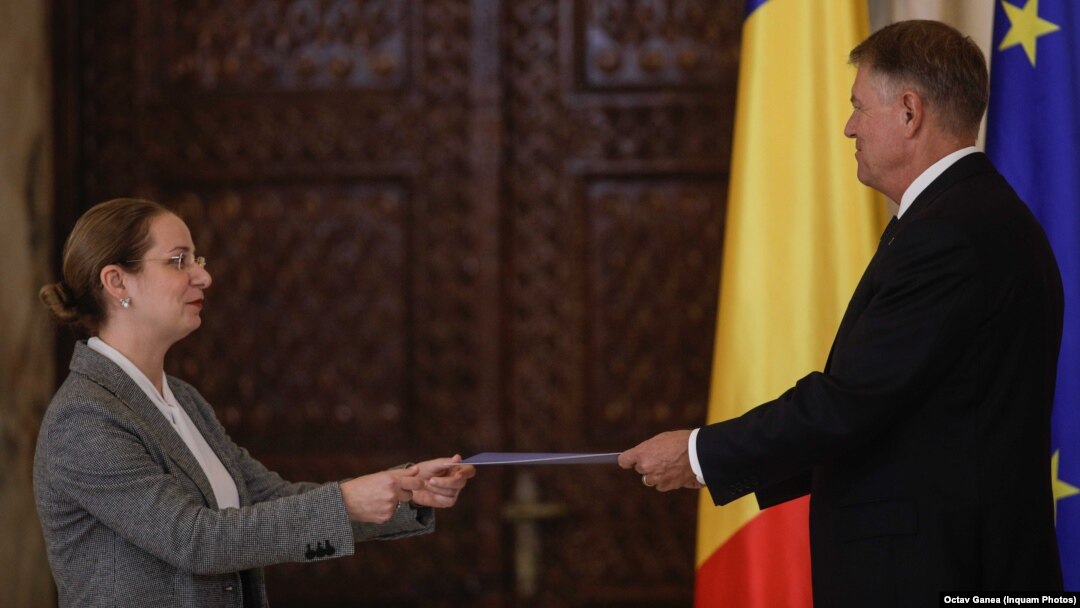 Ministrul Educației, Ligia Deca, fost consilier al președintelui Klaus Iohannis, la preluarea mandatului