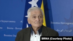 Nikola Špirić, zamjenik predsjedavajućeg Doma naroda Parlamenta Bosne i Hercegovine, u Sarajevu 4. oktobra 2022. godine. 