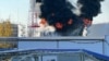 Пожежа на нафтопереробному об’єкті в Бєлгороді, жовтень 2022 року. Фото ілюстративне 