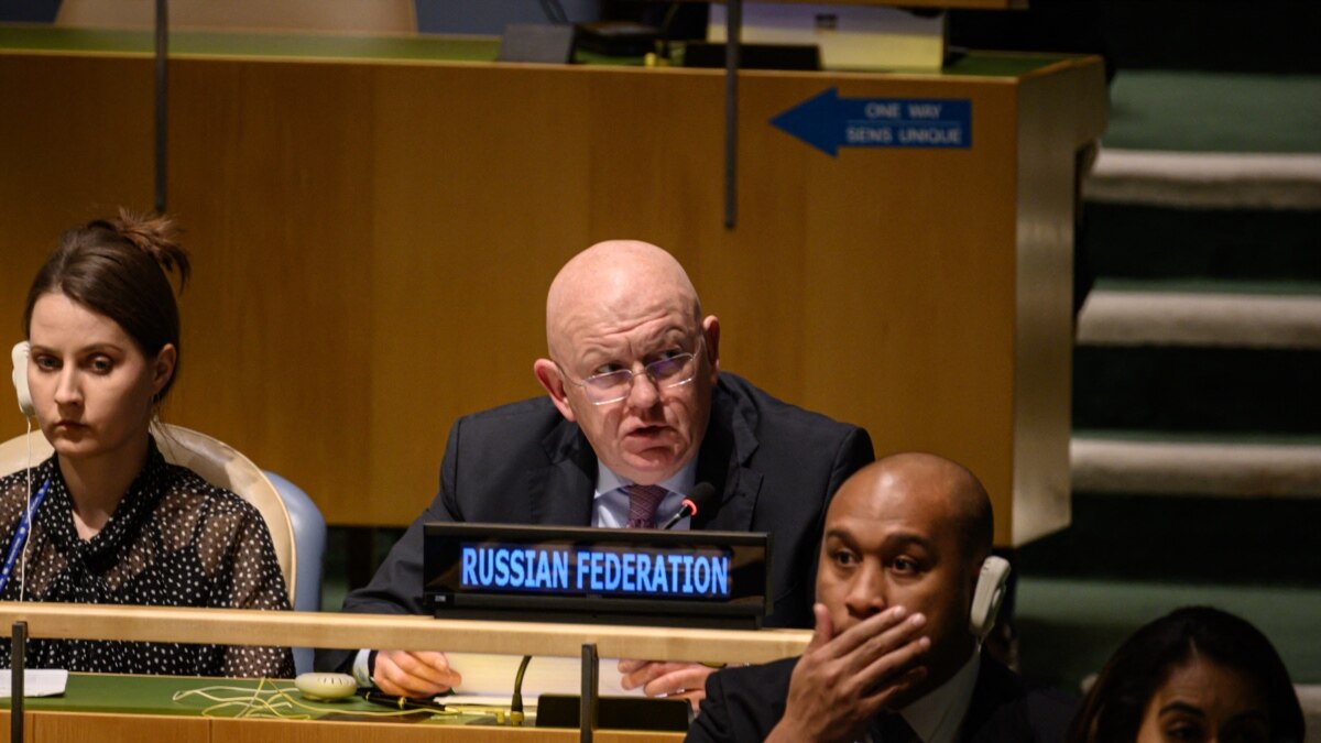 Nebenzya said that the Russian Federation will return the children to Ukraine when it is safe
