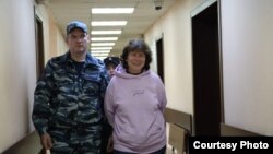 Ирина Цыбанева в суде. Фото: "Медиазона"
