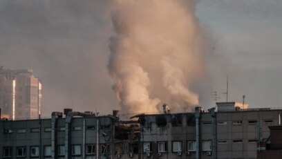 Нови въздушни удари са били насочени срещу украинската столица Киев