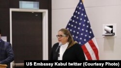 کارین دیکر شارژدافیر سفارت امریکا برای افغانستان 