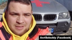 Андрій Селецький, волонтер товариства Червоного хреста України