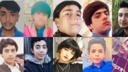 عکس شماری از کودکان کشته‌شده در اعتراض‌های ایران