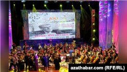 Концерт к 100-летию со дня рождения армянского композитора Арно Бабаджаняна. Ашхабад, 9 октября, 2022.