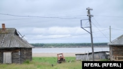 Приполярный поселок Медвежка в 150 км от Усть-Цильмы