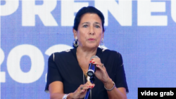 Președinta georgiană, Salome Zurabishvili