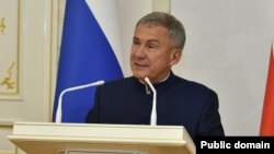 Татарстан президенты Рөстәм Миңнеханов
