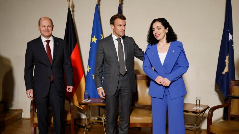 Macron konfirmon takimet me Osmanin, Vuçiqin dhe Scholzin në Moldavi