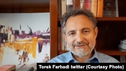 طارق فرهادی یکی از تحلیلگران امور اقتصادی 