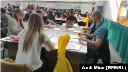 Bosna i Hercegovina, Sarajevo -- Ponovno prebrojavanje glasova za Predsjednika entiteta Republika Srpska, 13. oktobar 2022. IZVOR: Andi Mioč (RFE/RL)