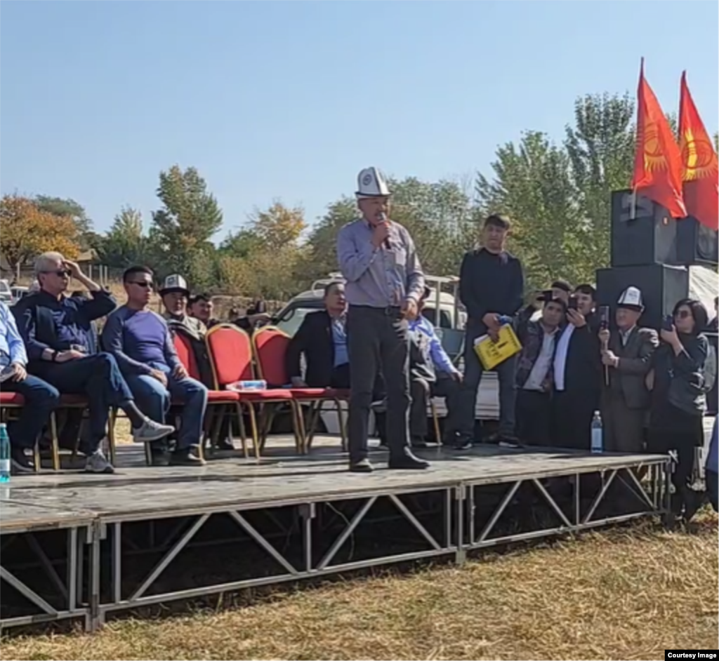 Азимбек Бекназаров, Кемпир-Абад боюнча курултай, Өзгөн. 15-октябрь, 2022