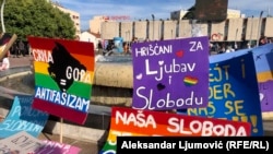 Pride Podgorica october 8. 2022. Montenegro Photo: Aleksandar Ljumovic